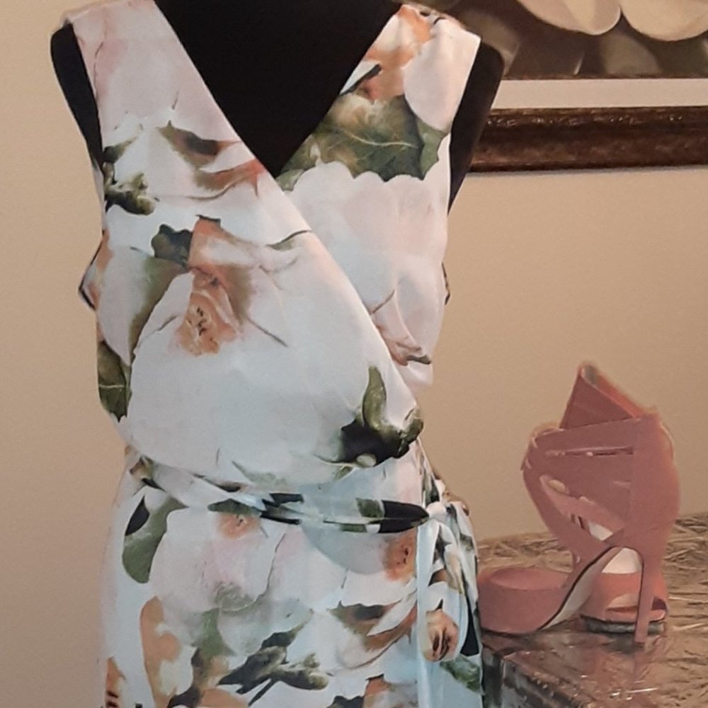 Melrose Sleeveless Maxi Dress - Plus - Size 18